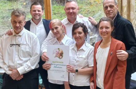 Gemeinsame Leistung und Teamgeist bewies das Service im Gesundheitsresort Salzerbad