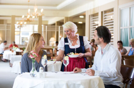 Verwöhnurlaub mit Halbpension oder Vollpension